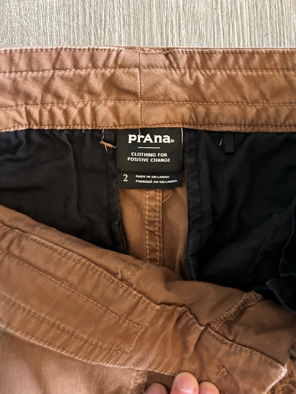Prana Women’s Size 2 Cargo Pants in Rust Brown - Picture 8 of 8